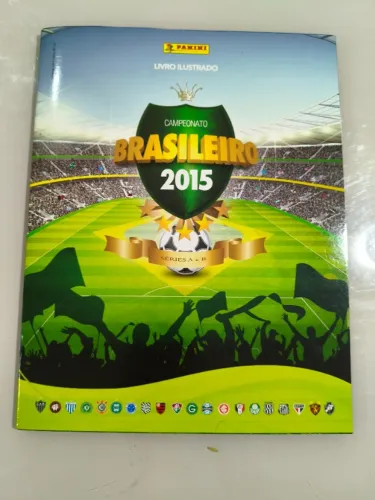 Álbum completo e original campeonato brasileiro 2015