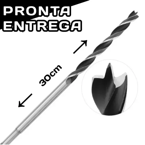 BROCA LONGA 30cm P/ MADEIRA