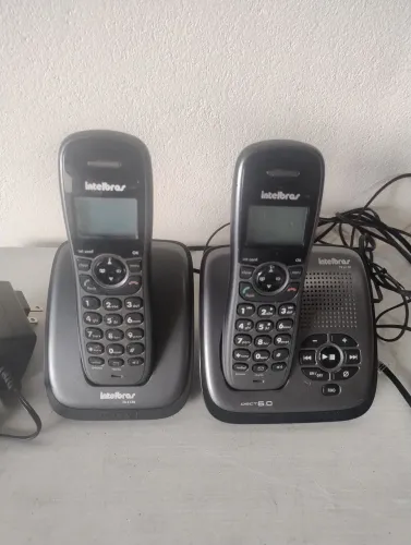 Telefone sem fio Intelbras C/ramal e secretaria eletronica