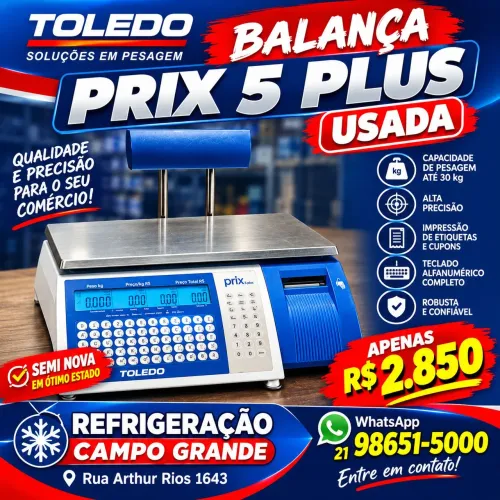 Balança Prix toledo em bom estado