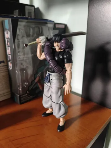 Toji Fushiguro Sh Figuarts Bandai Jujutsu Kaisen Sh Figuarts Completo Caixa Tem Detalhes