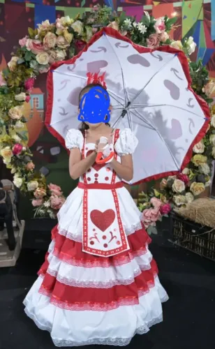 Lindo vestido infantil da Sinhazinha