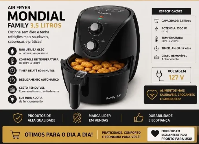 Airfryer mondial family