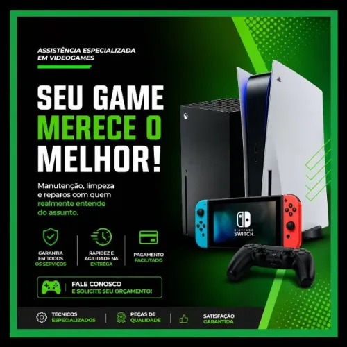 Xbox one S e series S consertos