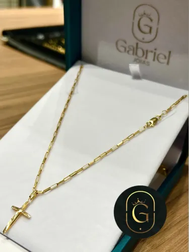 Cordão Cartier + pingente 9.6g novo ( LOJA