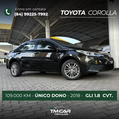 Toyota Corolla GLI Upper 1.8 Flex 16V Aut. 2018