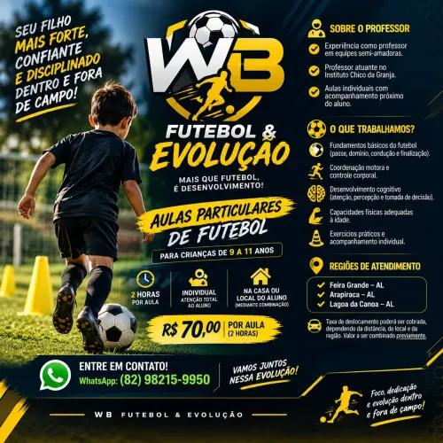 WB FUTEBOL & EVOLUÇÃO | PROFESSOR EDILSON