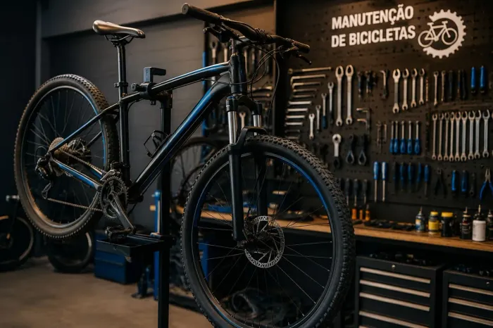 Consertos e manutenção de bicicletas