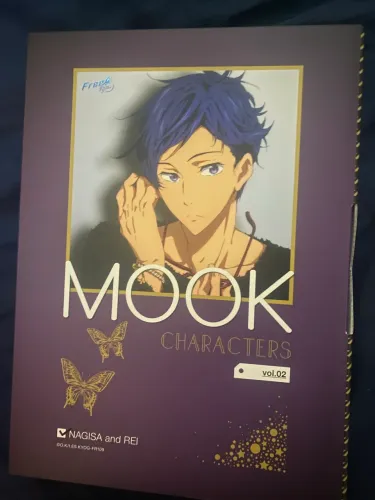 Livro MookBook Free! Iwatobi - Rei & Nagisa - Vol.2 - COM PULSEIRA LACRADA