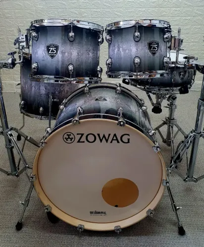 Bateria Zowag Z5 100% Birch 10 12 14 20 Top com excelente custo benefício ** Produto Novo