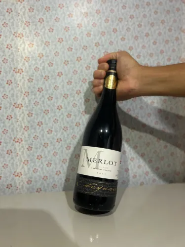 Vinho tinto francês Merlot safra 2021 Pays D?oc