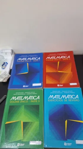 KIT - Livro Didatico  Matematica - Atual Editora