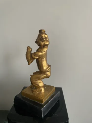 Escultura Popeye ideal para decorar quartos de jovens