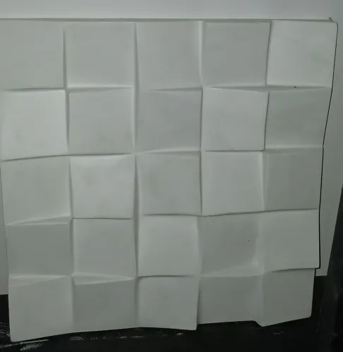 Placa de gesso 3d nova para decoração de ambiente