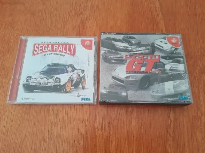 Sega Gt e Sega Rally 2 Originais para Dreamcast