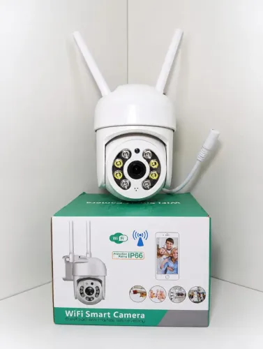 Câmera de Segurança Wi-Fi IP66 Visão Noturna com Controle pelo Celular
