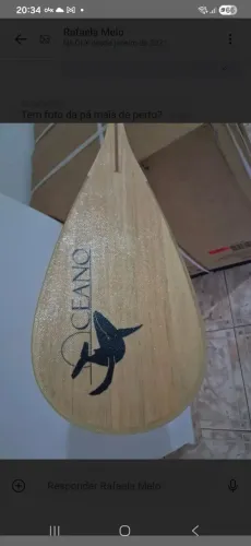 REMO DE CANOA HAVAIANA MARCA OCEANO 400 REAIS.