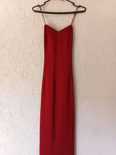 Vestido de festa vermelho