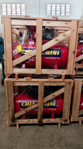Compressor Chiaperini de 110L 2hp 140psi Profissional (Loja/Novo)