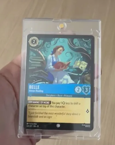 Carta avulsa Lorcana - Belle - Always Reading