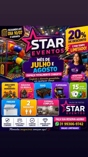 Salão de festa no eldorado 