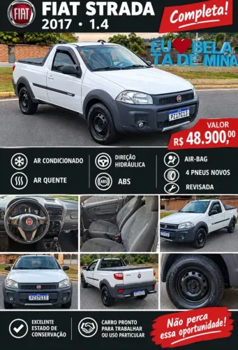 Fiat Strada Working Hard 1.4 Fire Flex 8V CS 2017