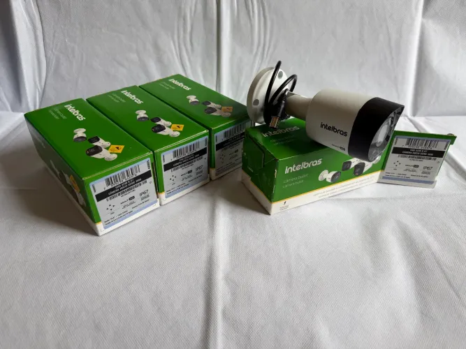 4 Câmeras bullets Intelbras VHD 3230 B G7