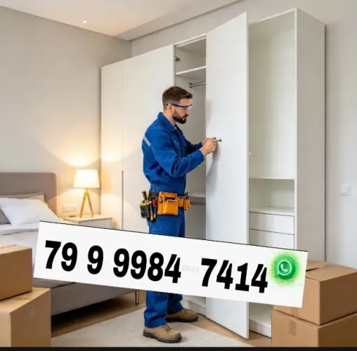 Montador de móveis para montagem e desmontagem de guarda-roupas, armários, closet e cômoda