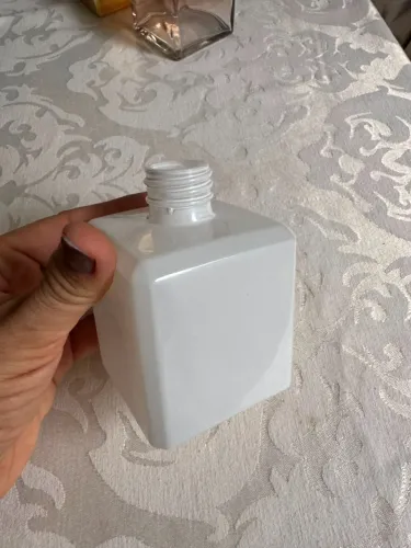 Frascos cubo brancos 250 ml para aromatizador - novos