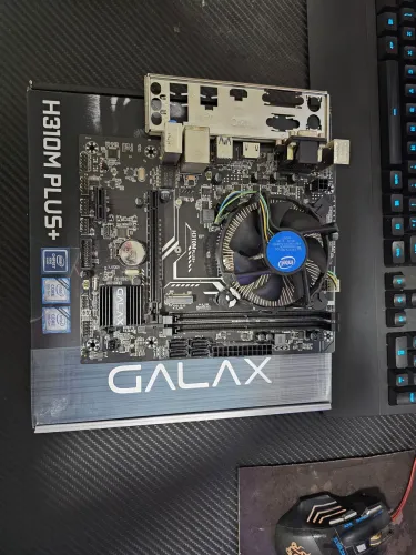 Kit i3 9100f + H310 galax