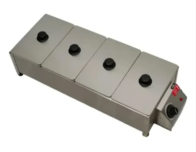 RECHAUD ELÉTRICO INOX 4 CUBAS 