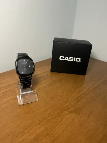 Relógio Casio Vintage Black- Del Castilho