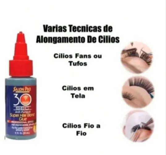 Super Cola Profissional para Extensão de Cílios Tufinho Salon Pro 30ml