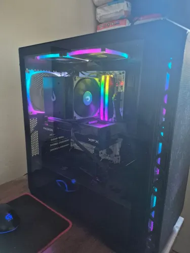 PC GAMER RYZEN 5 9600X + RX 9060 XT 16GB | 32GB DDR5 6600MHz | 2TB SSD NVMe | AM5