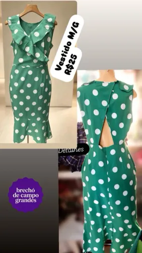Vestido de bolinhas