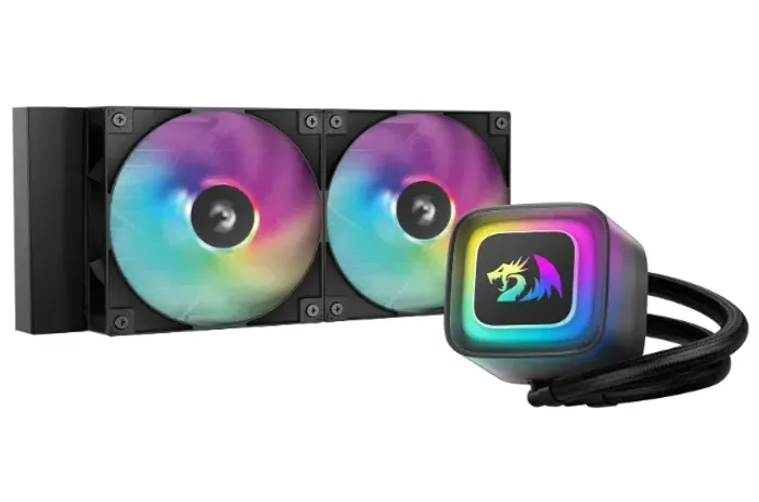 Redragon Water Cooler GamerStorm LE240 RD 240mm RGB Compatível c/ Intel LGA 1851/1700/1200