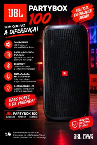 JBL PartyBox 100 VENDO HOJE