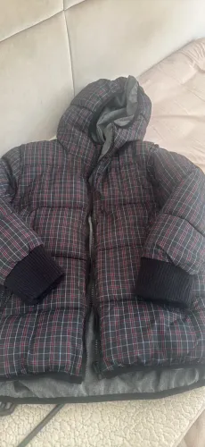 Jaqueta dupla face infantil
