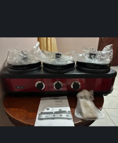 Buffet Elétrico Triplo BELLA - 3 Panelas - Sem Uso