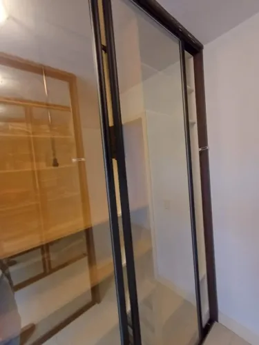 Portas em vidro reflecta bronze 