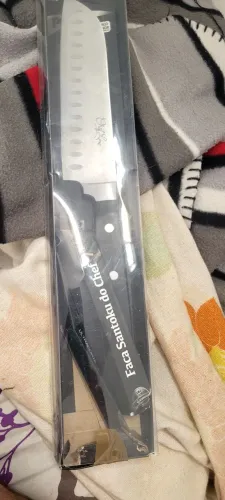 Faca profissional de cozinha, só testada. 