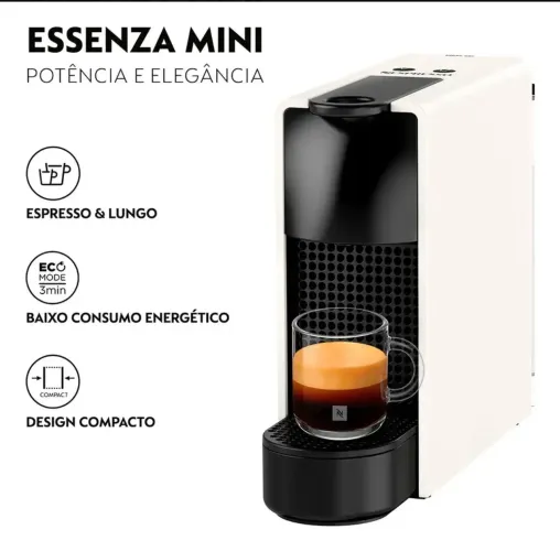 Cafeteira Nespresso Essenza Mini Cinza (NEGOCIÁVEL)