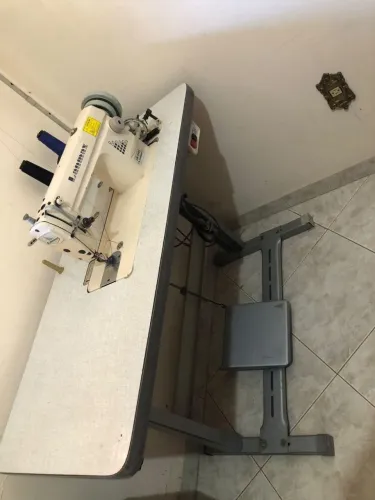 máquina de custura lanmax corte reto LM 5400