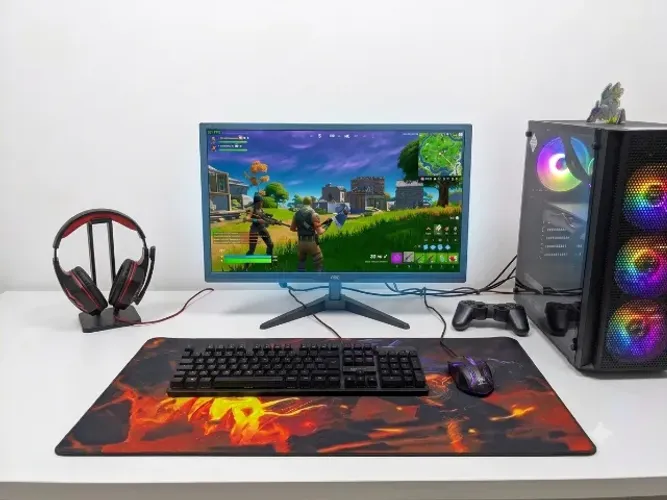 PC Gamer i7 9700 RX 580 8GB Completo Novo
