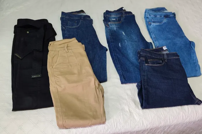 CALCA JEANS FEMININA