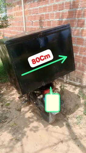 Baú para moto