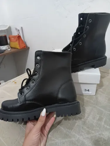 Bota coturno shein
