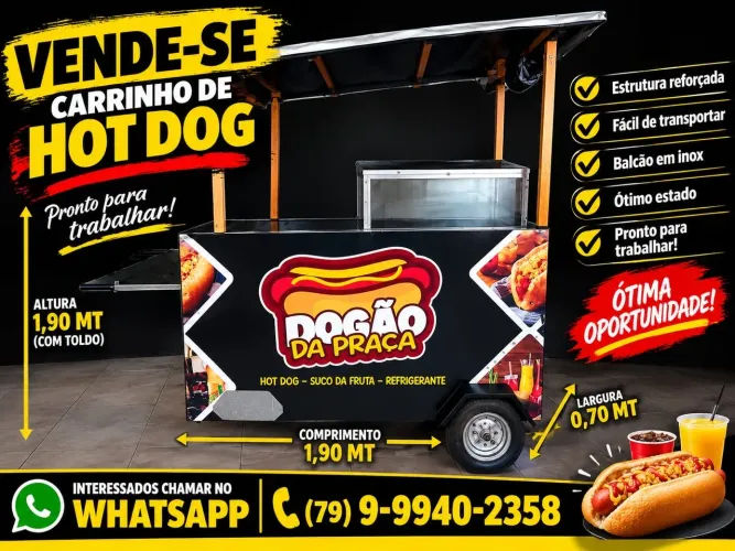 Carrinho de lanches