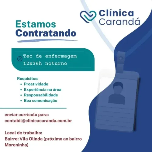 VAGA TEC DE ENFERMAGEM