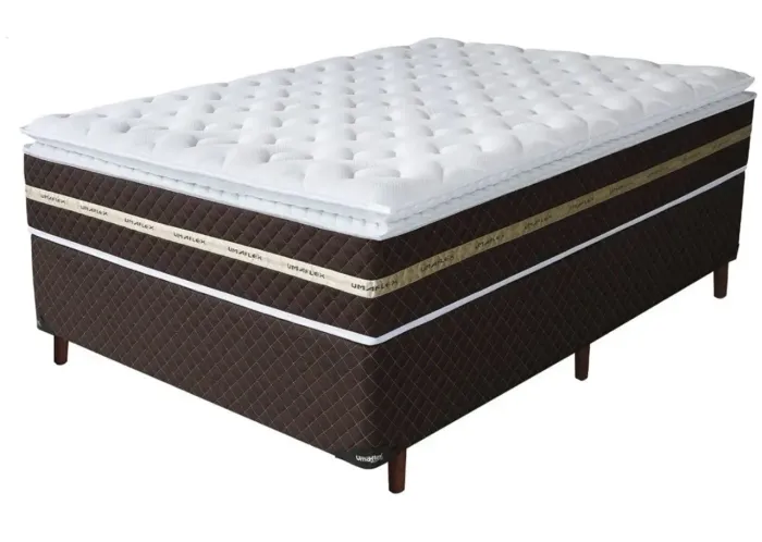 Cama Box Casal (Box + Colchão) Umaflex prada